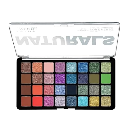 Daily Life Forever52 Natural 32 Shades Eyeshadow Palette, Highly Pigmented and Blendable, Matte and Shimmer Finish (48g) Midnight Haze-03