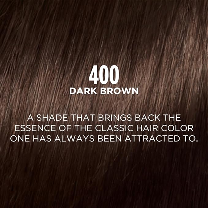 L'Oreal Paris Casting Creme Gloss Conditioning Hair Color - 400 Dark Brown ((87.5gm+72ml))