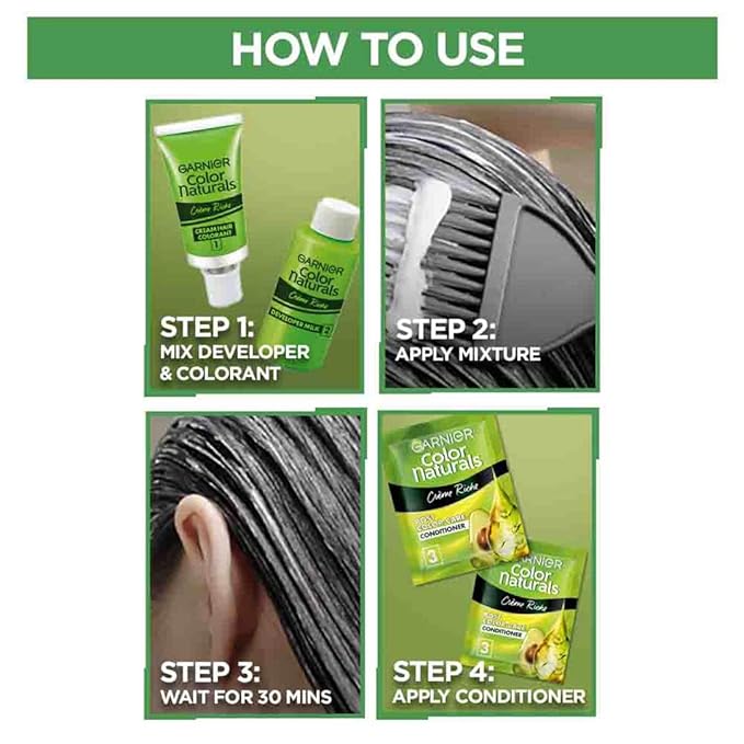 Garnier Color Naturals Mini Shade 3.16 Burgundy, 35ml + 30g