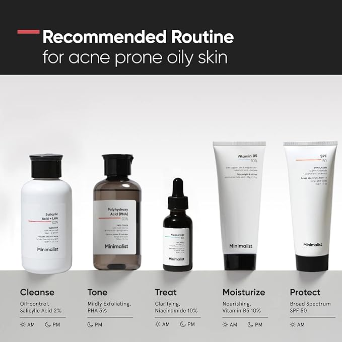Minimalist Anti-Acne Salicylic Acid 2% Face Wash For Oily & Acne Prone Skin | With LHA for Pore Cleansing, Oil Control & Sebum Regulation | Sulfate-Free 100ml