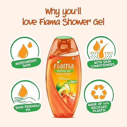 Fiama Peach & Avocado Shower Gel (250ml)