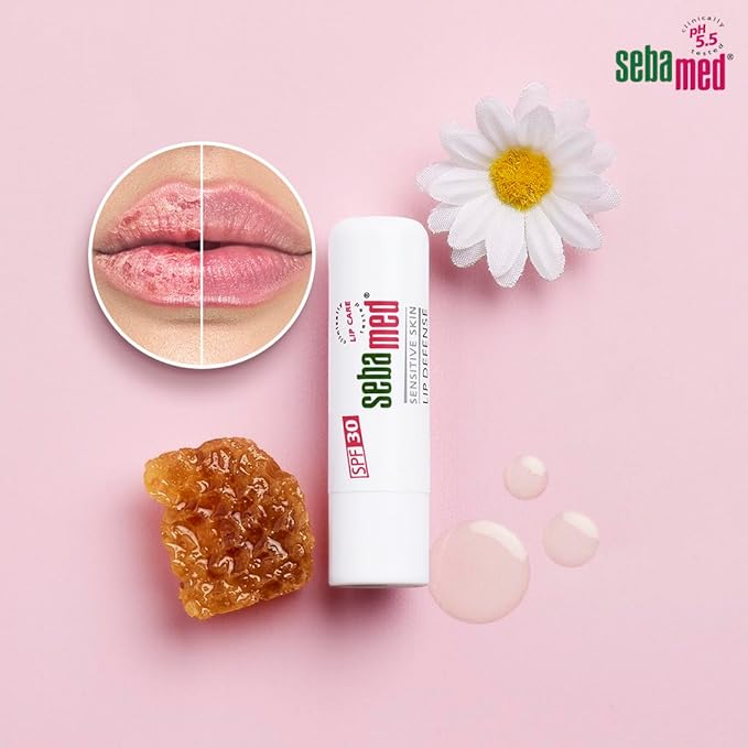 SebaMed Lip Defense Lip Balm With Spf 30 + Vit E | Regenerates Dry, Chapped Lips