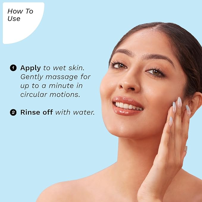 Pilgrim SWISS AQUA RUSH™ HYDRATING FACE WASH for men & women | Crafted with powerful hydrators - Pentavitin, Aquaxyl, Swiss Aqua Rush