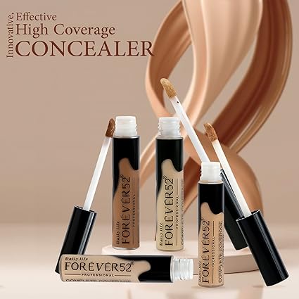 Forever52 Daily Life Easily Blendable Concealer For Face Makeup(Vanilla)Natural Finish,Liquid Light Weight Concealer-Cov001