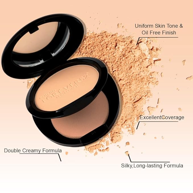 Daily Life Forever52 Two Way Cake Compact for All Skin Type (Maple-Pink Undertone,12g)