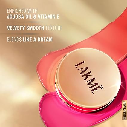 Lakme 9 to 5 Powerplay Velvet Crème Blush - Pink Rose 9gm
