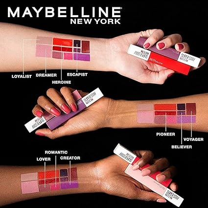 Maybelline New York Super Stay Matte Ink Liquid Lipstick - 70 Amazonian (5ml)