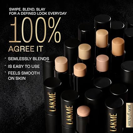 Lakme Facelift Foundation Stick - C280 Cool Tan (11 g)
