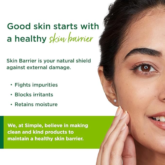 Simple Kind To Skin Refreshing Facial Wash 100 ml | 100% Soap-Free Facewash