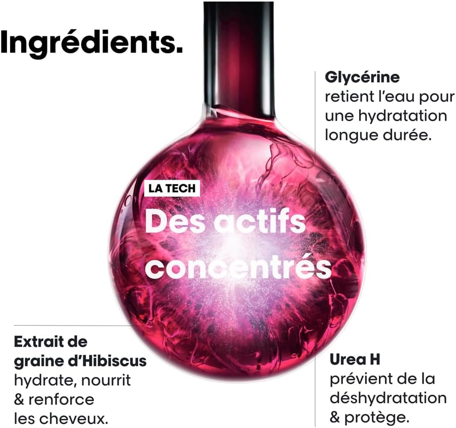 L'Oréal Professionnel Curl Expression shampoo 300ml, Glycerin+Urea H+ Hibiscus Seed