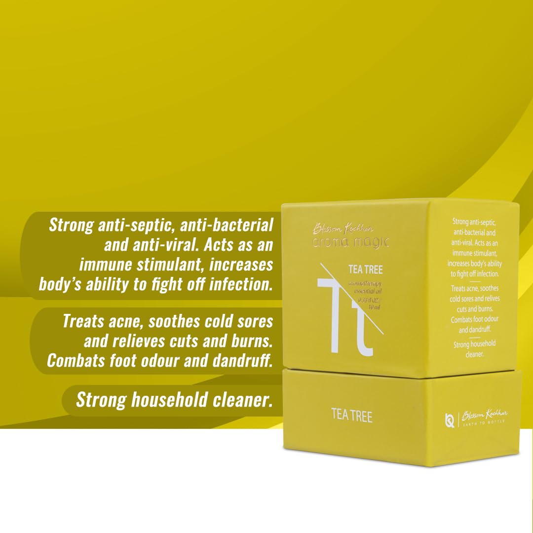 Aroma Magic Tea Tree Aromatherapy Essential Oil (10ml) pack of 2