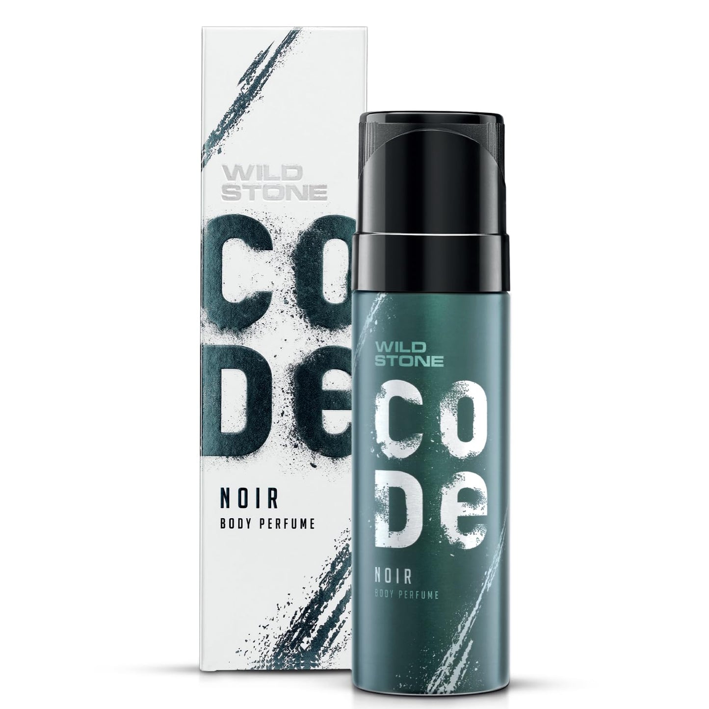 WILD STONE CODE Noir Body Perfume for Men, 150 Ml Long-Lasting Luxurious Fragrance