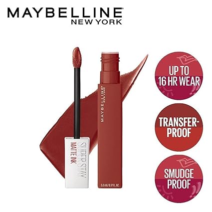 Maybelline New York Super Stay Matte Ink Liquid Lipstick - 245 Seeker (5ml)