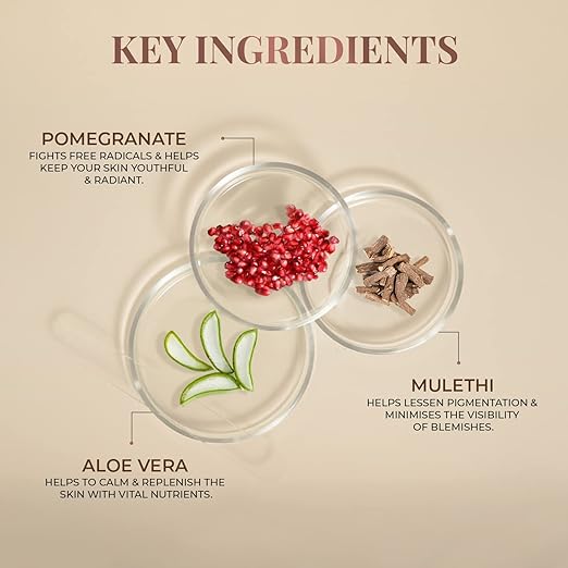 Just Herbs Tinted Sunscreen SPF 50+ PA++++ UVA/UVB Protection for Oily, Dry Skin, No White Cast for Men and Women - 30 ml