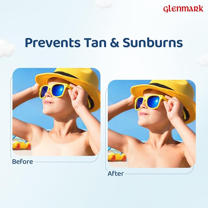 La Shield Kids Sunscreen Gel SPF 50 PA+++|100% Mineral Sunscreen|For kids above 2 years age|Enriched with Vitamin E & Hyaluronic Acid