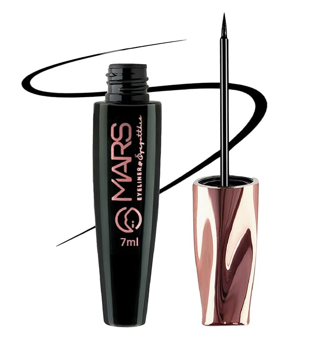 MARS Glossy Liquid Eye Got This Eyeliner | Quick Drying & Smudge Proof | Long Lasting Eye Liner with Fine Tip