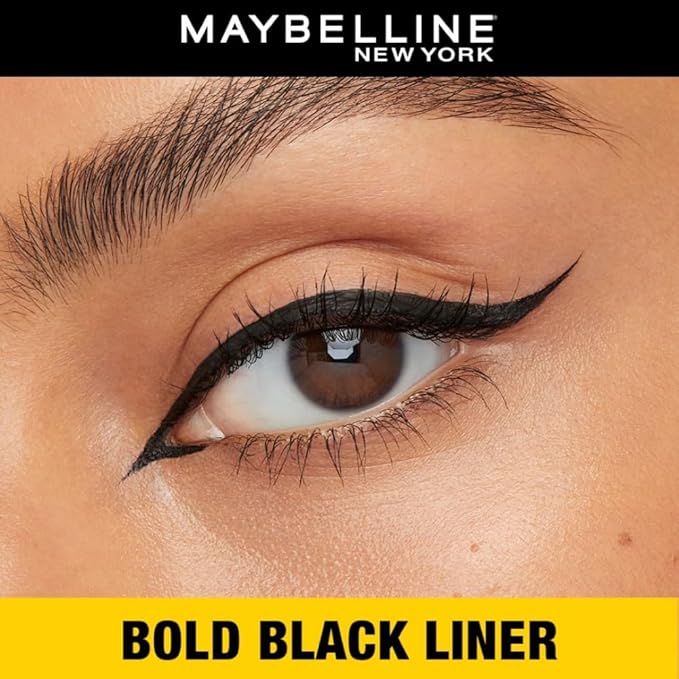Maybelline New York Colossal Bold Pencil Eyeliner, Black, 3Ml