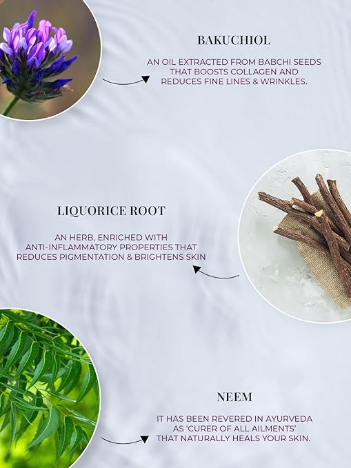 Just Herbs Plant-based Retinol Face Wash For Fine Lines,Wrinkles & Dark Spots All Skin Types Men & Women - 100ml