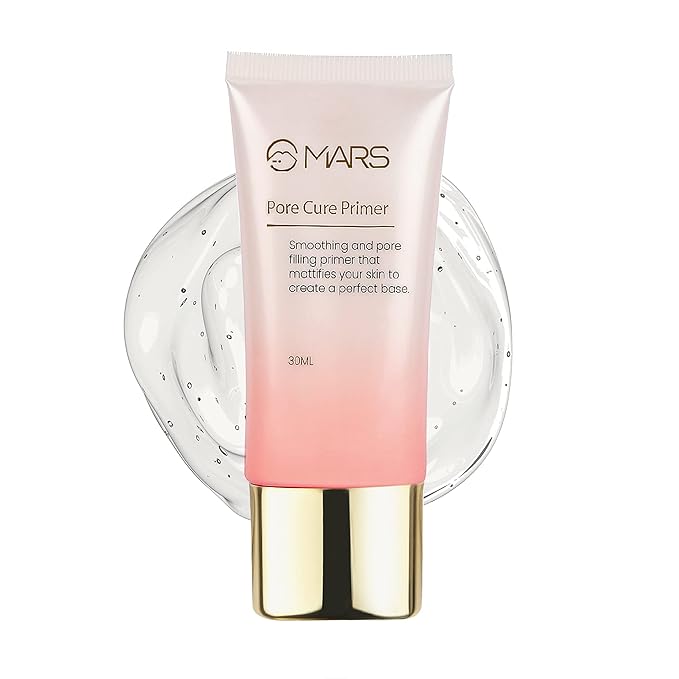 MARS Pore Cure Long Lasting Makeup Primer, Transparent, 30 ml