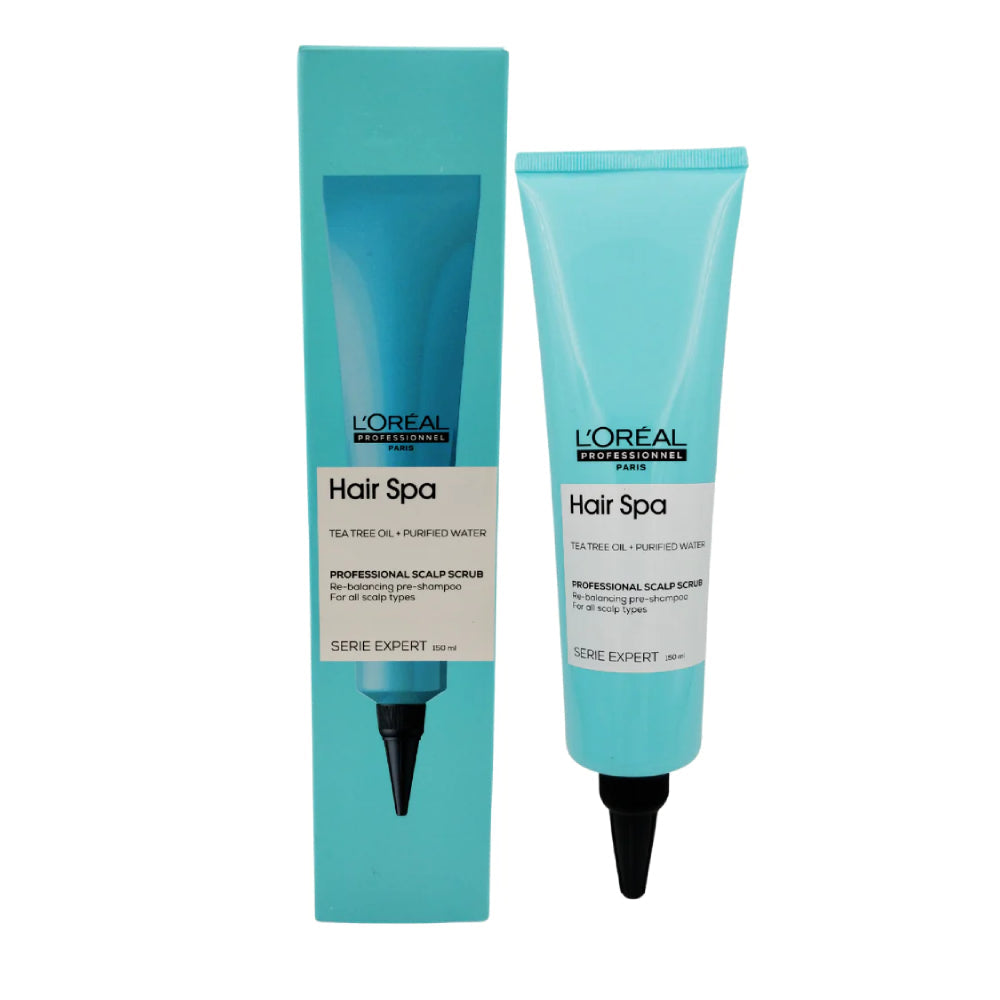 L'Oreal Professionel Hair Spa Scalp Re - Balancing Scrub Enriched With Tea Tree Oil 150 Ml