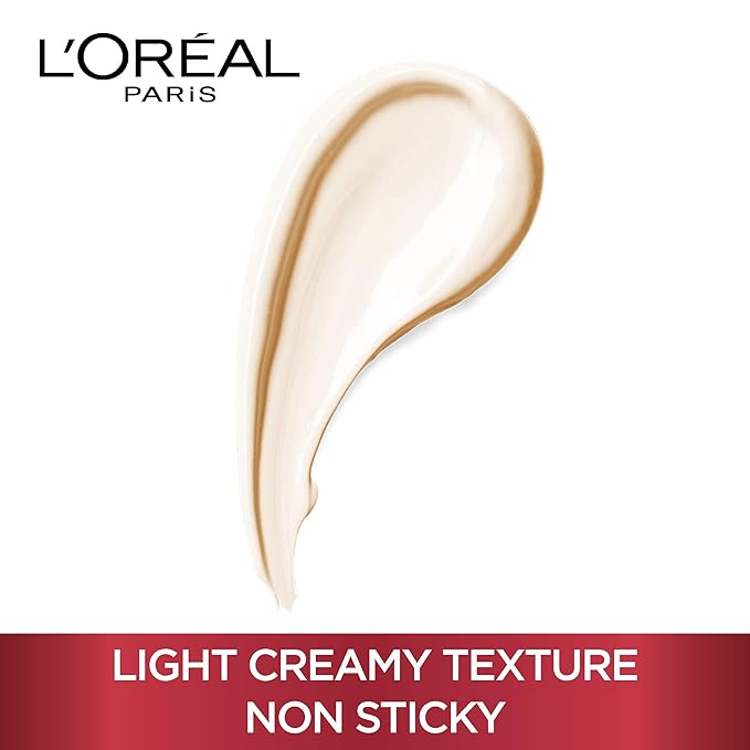 L'Oreal Paris Day Cream, SPF 35 Pa++, Anti-Wrinkle and Radiance, Boosts Skin Elasticity, With Centella Asiatica,Revitalift, 50ml