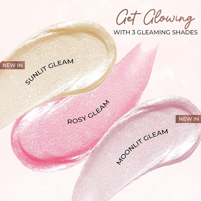 Just Herbs Lumi Glow Strobe Cream with Lotus & Sandalwood (Moonlit Gleam, 30 g)