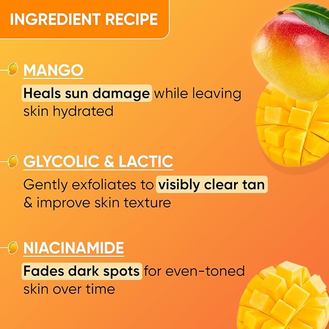 Dot & Key Mango Detan Gel Face Wash 100Ml
