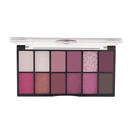 MARS 12 Shades Dance of Joy Eyeshadow Palette | Highly Pigmented and Blendable | Multicolor | Matte and Shimmer Finish 01