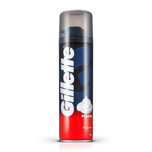 Gillette Classic Regular Pre Shave Foam - 196gm