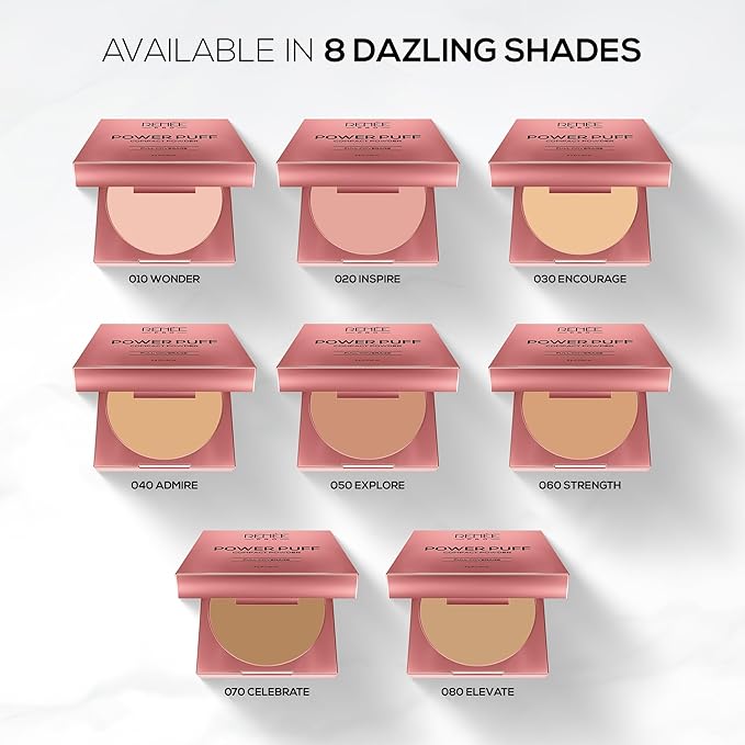 RENEE PRO Power Puff Compact Powder, Celebrate 9 Gm