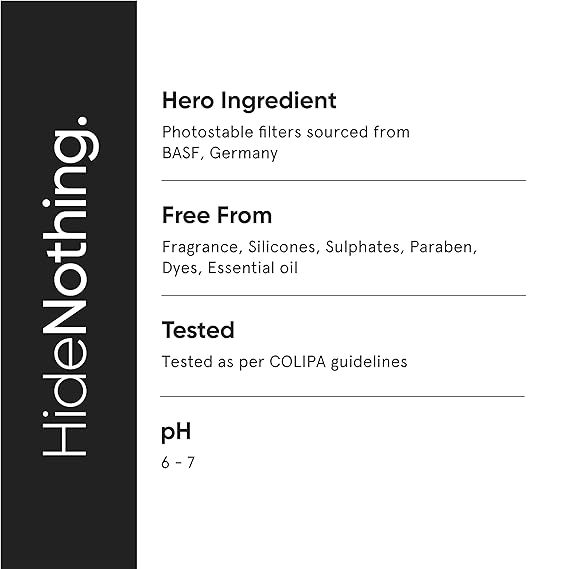 Minimalist Sunscreen SPF 60 PA ++++ | For Sensitive Skin | Pregnancy Safe | Photo stable | Broad Spectrum Sunscreen SPF 50+ With Potent Antioxidants & Advanced Filters | No White Cast | Non Irritant | 50 gm