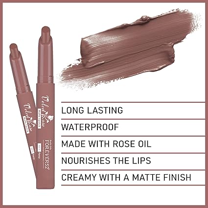Forever52 Velvet Rose Matte Long-Lasting Crayon Lipstick Hydrating Lip Color RS016