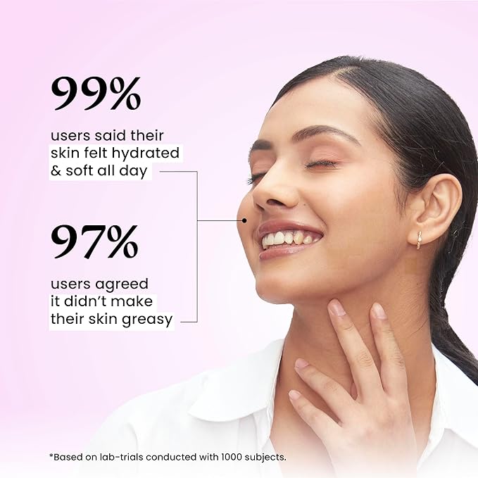 Foxtale Nourishing Face Moisturizer with Niacinamide for 24 Hr Hydration, Lightweight & Non-Sticky