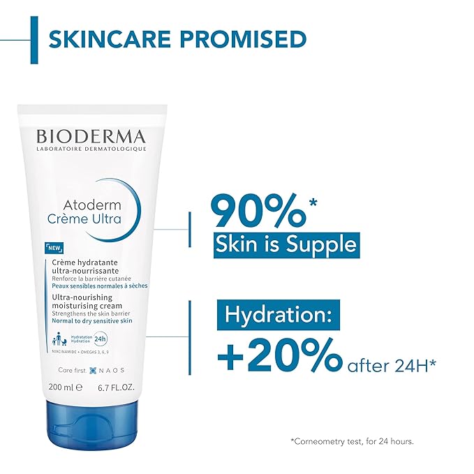 Bioderma Atoderm Crème Ultra Utra-Nourishing Moisturising Cream 200ml