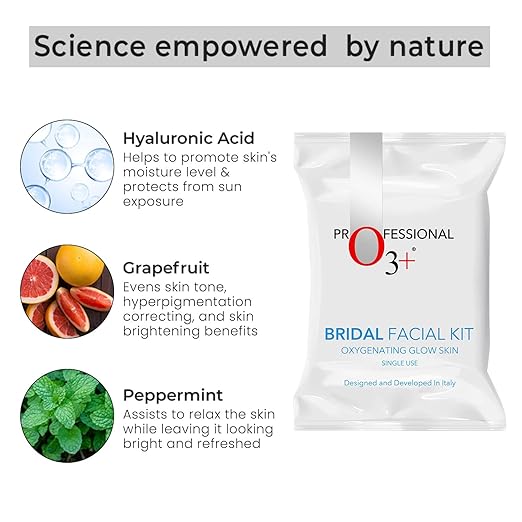 O3+ Bridal Facial Kit Oxygenating Glow Skin (81gm)
