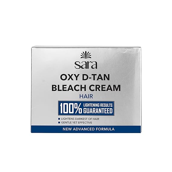 O3+ Sara Oxy Bleach Cream, Appropriate For Soothing and Calming of the Skin,300G