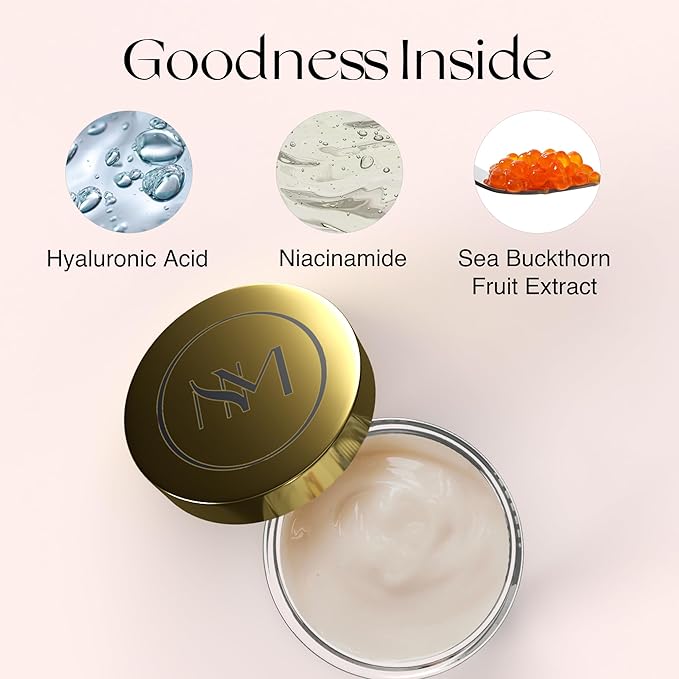 Nourish Mantra Urban Rani Daily Moisturizing Cream/With Hyaluronic Acid, Niacinamide & Sea Buckthorn/for All Skin Types/Hydrates, Nourishes & Improves Skin Texture 50ml