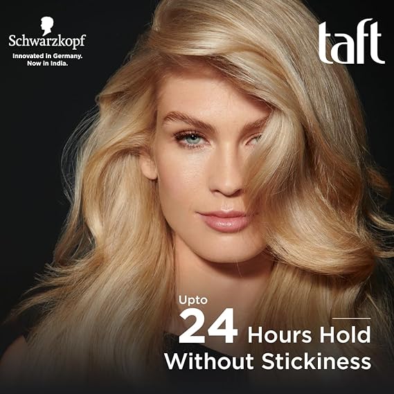 Schwarzkopf Taft Ultimate Hair Lacquer, for Crystal Shine with Liquid Gloss Effect, Hold 5+ with no stickiness