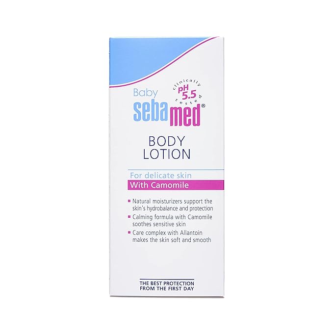 Sebamed Baby Body Lotion100 ml |pH 5.5|Long lasting moisturiser|Quickly absorbed
