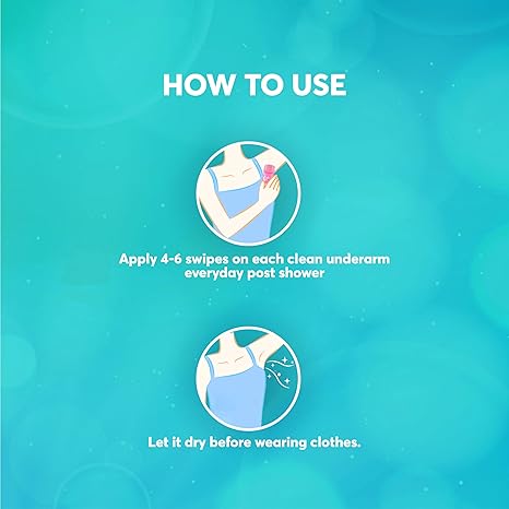 Eva Splash Underarm Roll on Deodorant | With Tahiti Monoi Oil and Cucumber Extracts | Alcohol and Aluminium Free | 48 H Protection from Odour