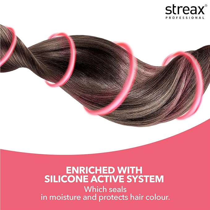 Streax Professional Argan Secrets Hair Colourant Cream - Natural Black 1 (60gm)