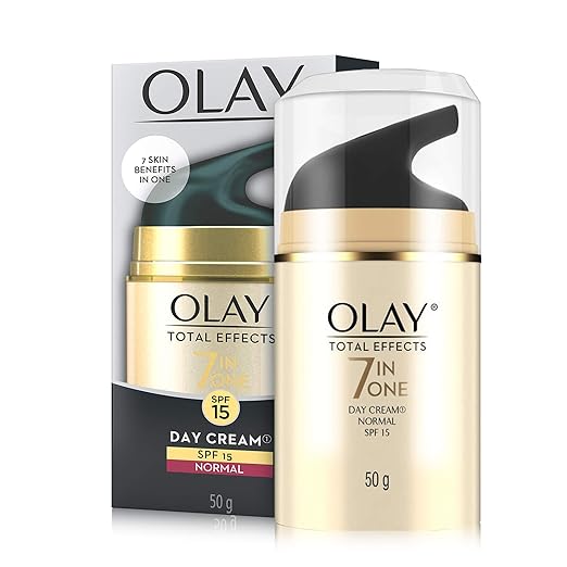 Olay Day Cream Total Effects 7 in 1, Anti-Ageing SPF 15, 50g
