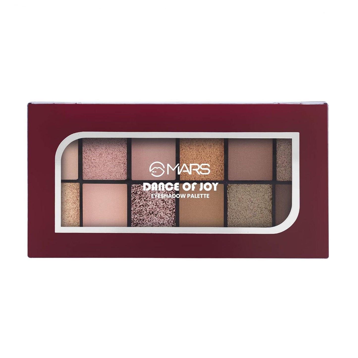 MARS 12 Shades Dance of Joy Eyeshadow Palette | Highly Pigmented and Blendable | Multicolor | Matte and Shimmer Finish 02