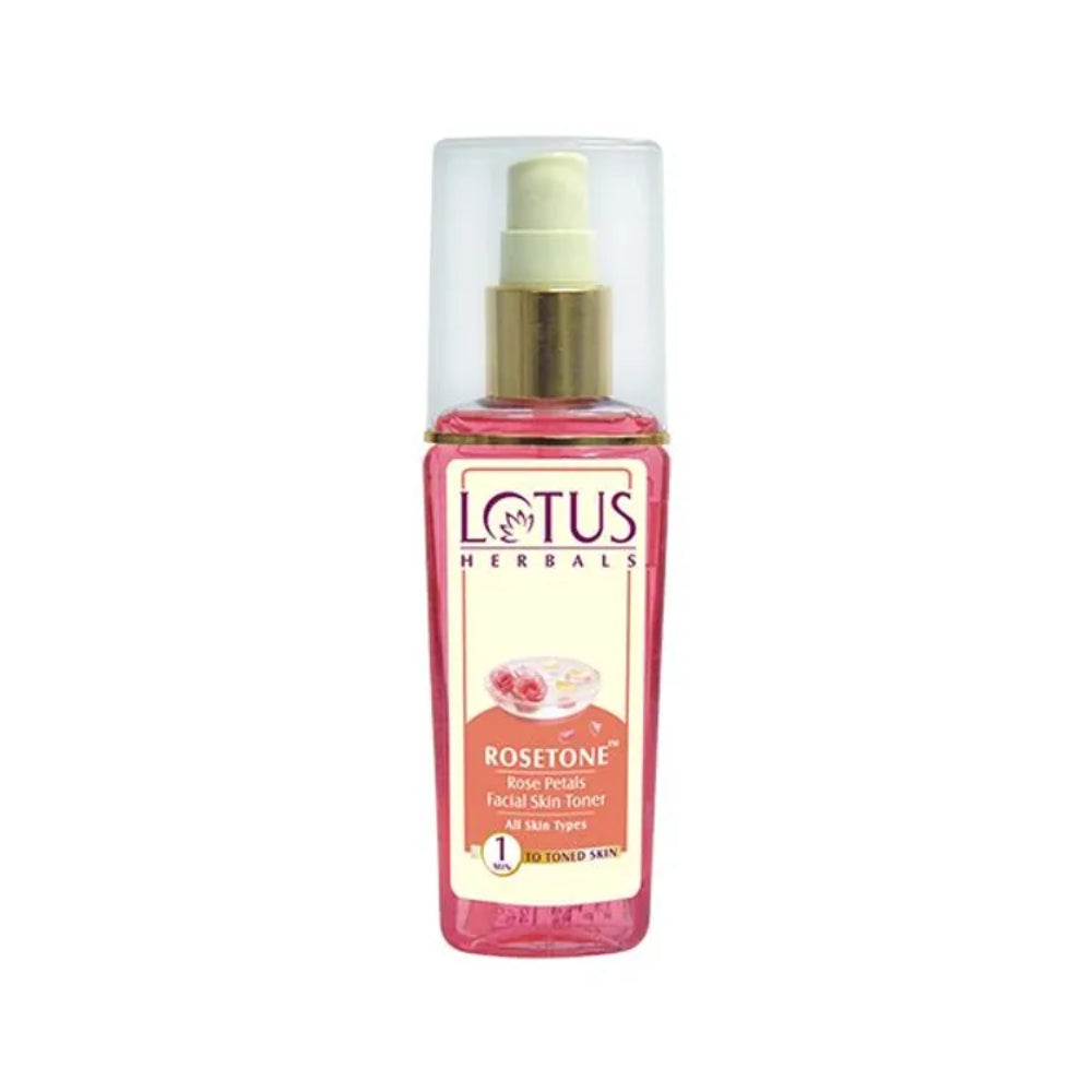 Lotus Herbals Rose Tone Rose Petals Facial Skin Toner, 100 ml