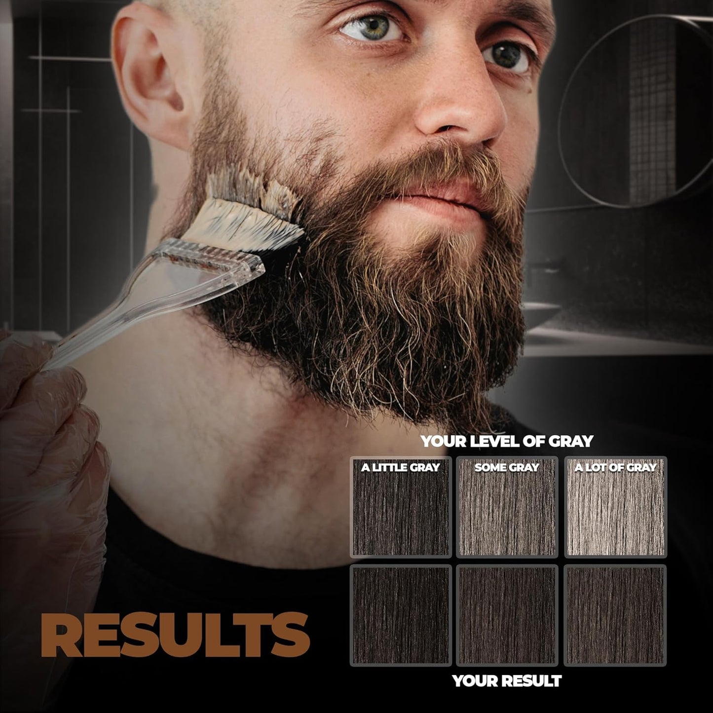 Beardo Beard Color For Men - Natural Brown, 70ml | Long Lasting | No Ammonia | Easy to apply, No Stain Beard Hair Colour for men