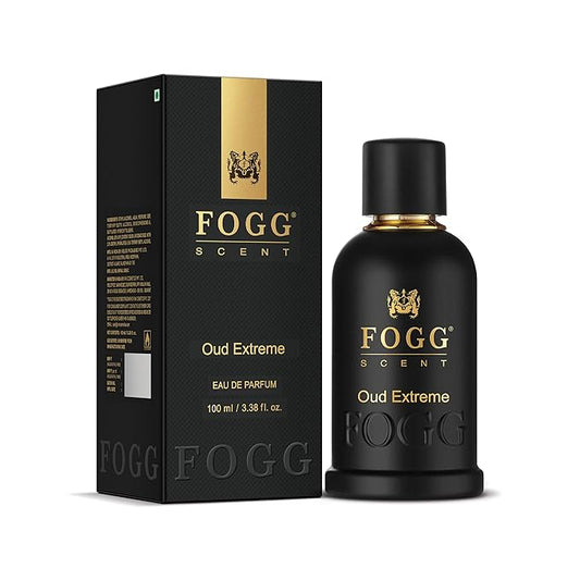 Fogg Scent Oud Extreme Perfume for Men, Long-Lasting, Fresh & Powerful Fragrance, Eau de Parfum, 100 ml