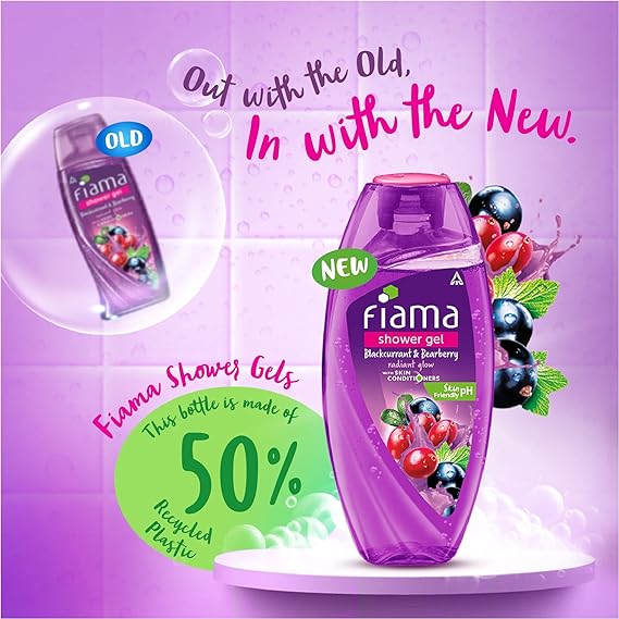 Fiama Blackcurrant & Bearberry Shower Gel (250ml)