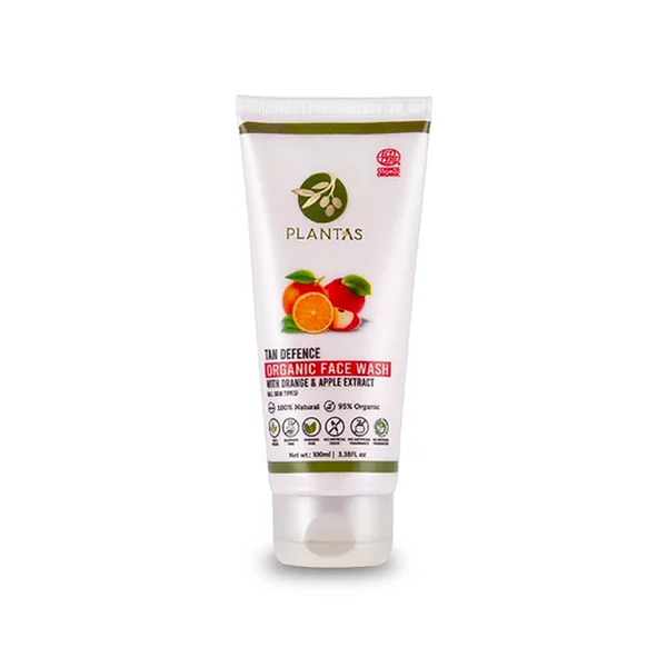 Plantas Organic Face Wash - Tan Defence 100ml