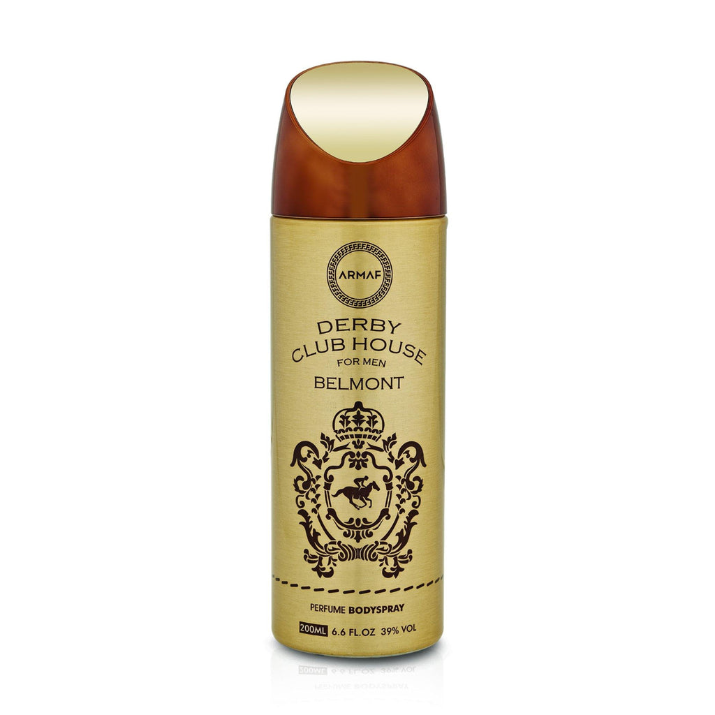 Armaf Derby Club House Balmont Man Brown Deodorant for men 200 ML - Perfumes - body spray for men - Fairness, fresh, relaxing all day - Deo