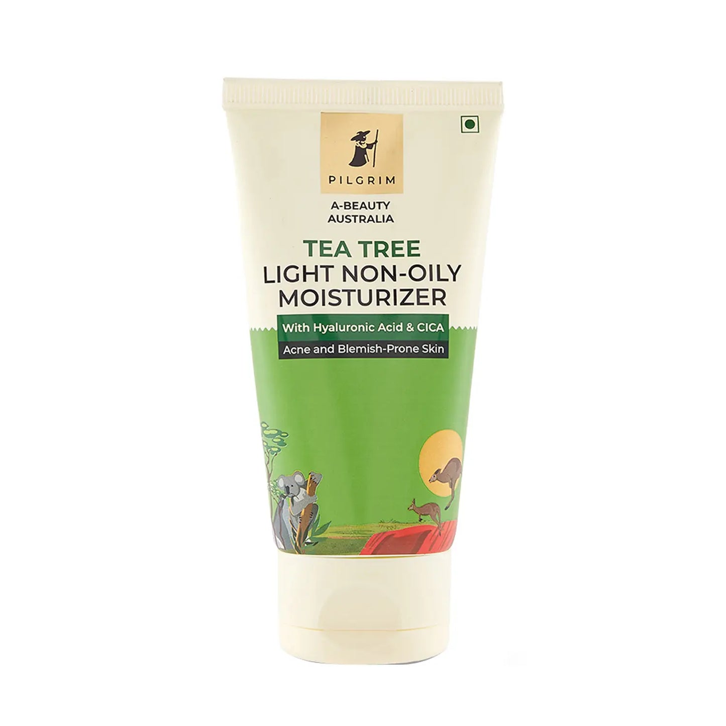Pilgrim Tea Tree Light Non Oily Moisturizer (80ml)